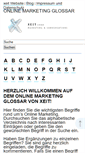 Mobile Screenshot of glossar.xeit.ch